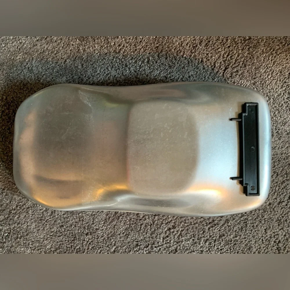 NASCAR CORVETTE CAKE PAN with PLASTIC SPOILER.  New! Nascar Race car. Vintage.